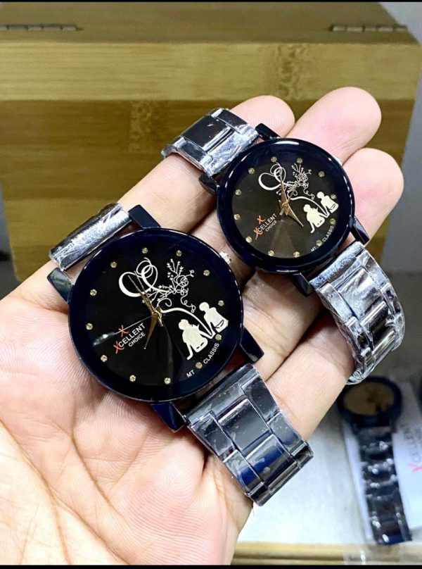 Couple-Luxury-Fashion-Stainless-Steel-Analog-Wrist-Watch
