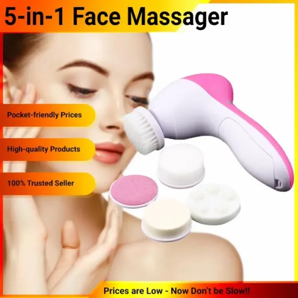 5-In-1-Electric-Facial-Cleaner-Face-Skin-Care-Brush